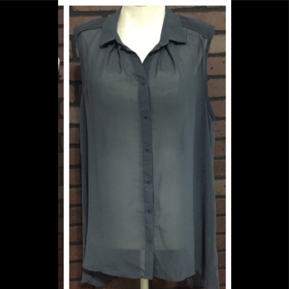 Sheer tunic